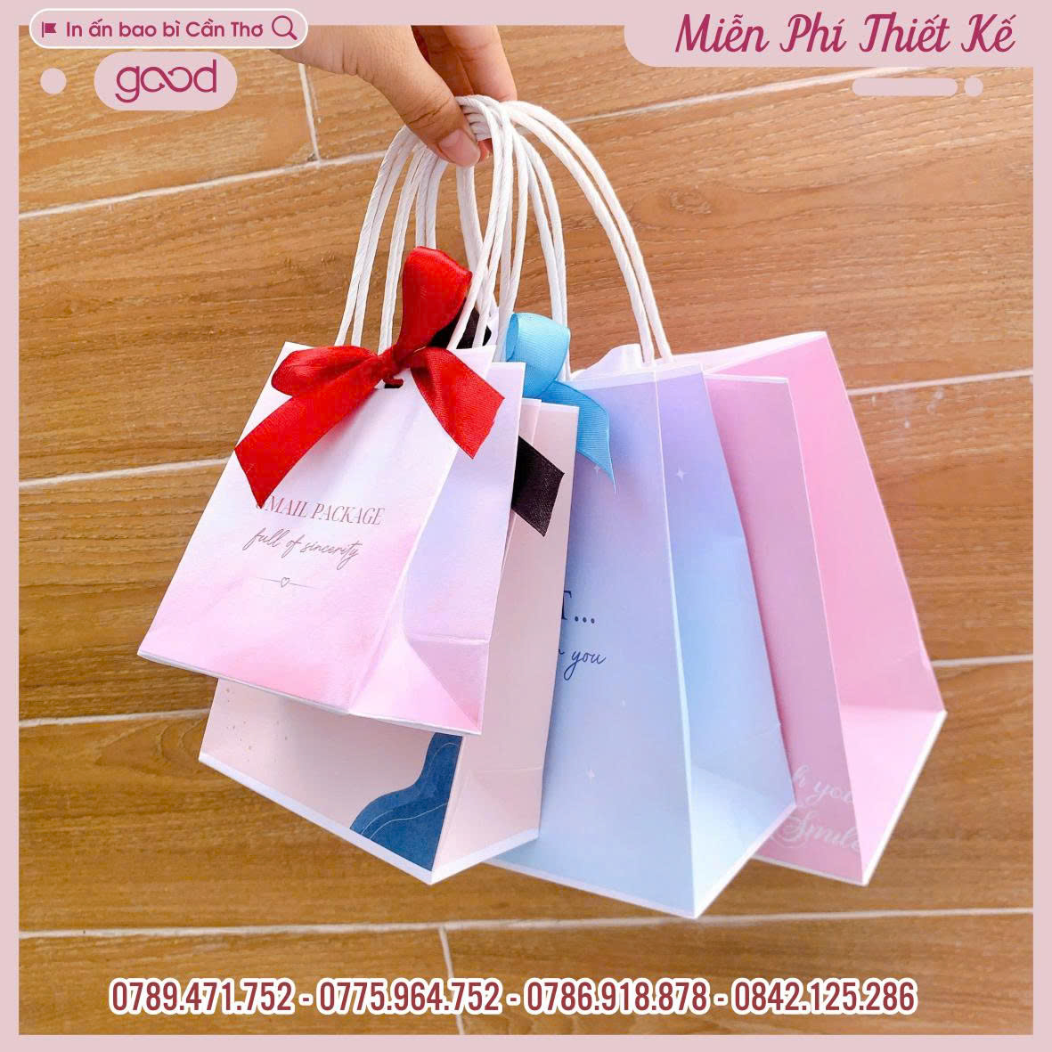 TÚI GIẤY THÔNG ĐIỆP TINH TẾ